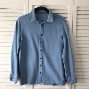 3/$25 Cat & Jack Light Blue White Button Down Shirt